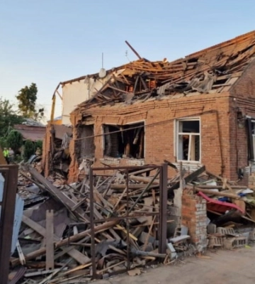 Через нічний російський обстріл у Харкові постраждали дві людини – мер