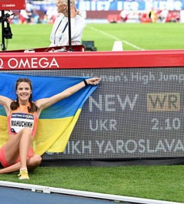 Дніпрянка Ярослава Магучіх встановила світовий рекорд зі стрибків у висоту за останні 37 років