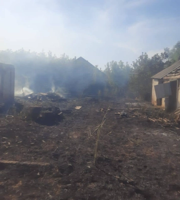 Росіяни вночі атакували Основʼянський район Харкова: пошкоджені будинки, є постраждалі