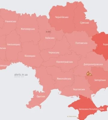 У Кривому Розі чути вибухи на тлі загрози балістичних ракет з півдня