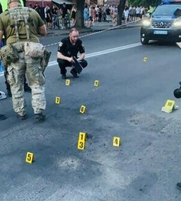 Задержан мужчина, бросивший гранату в людей в Луцке из окна автомобиля, - полиция