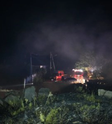 У Миколаєві масштабна пожежа сухостою ледь не призвела до займання житлових будинків