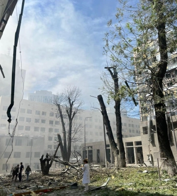 Окупанти знищили дитячу лікарню «Охматдит» у Києві