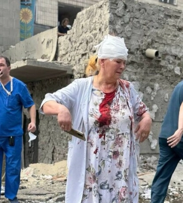 Удар по дитячій лікарні в Києві. Російська пропаганда вигадала цинічне виправдання