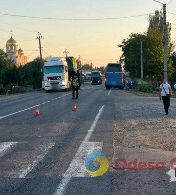 У Маяках міжнародний автобус збив дитину на пішохідному переході