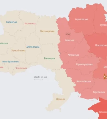 В Україні знову шириться повітряна тривога: повідомляють про загрозу балістики