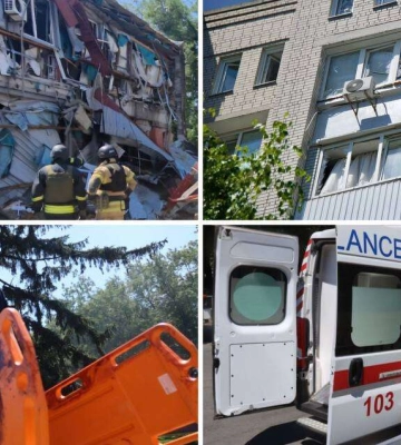 Масована російська атака 8 липня: у Дніпрі пошкоджено багатоповерхівку та підприємства, є постраждалі