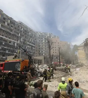 По Охмадиту вдарила ракета Х-101: момент удару