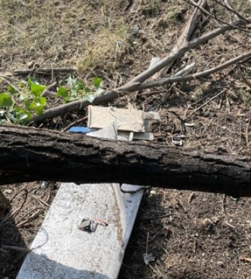 На Харківщині в результаті вибуху безпілотника постраждав цивільний чоловік, його госпіталізували