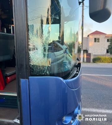 На Одещині рейсовий автобус збив дитину на пішохідному переході