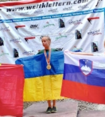 Одеська скелелазка – переможниця молодіжного міжнародного турніру