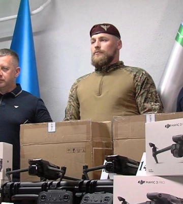 Необхідне обладнання на підтримку ЗСУ передало Рівне