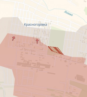 Російська армія просунулась у Красногорівці та біля Євгенівки на Донеччині – DeepState