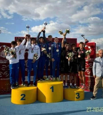 П’ятиборець з Житомира у складі команди став призером чемпіонату Європи серед юнаків та дівчат до 17 років