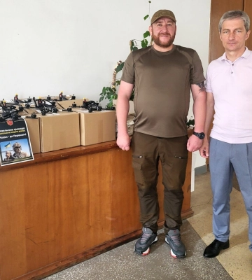 Ковельська громада передала 30 FPV-дронів князівській бригаді