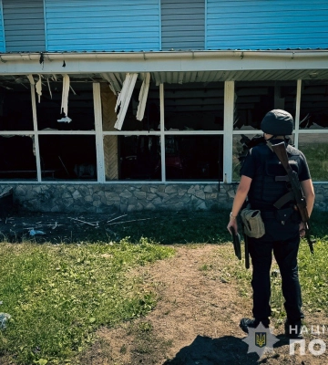 У поліції показали наслідки ворожих ударів по Сумщині