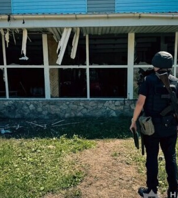 Последствия вражеских обстрелов Сумской области. ФОТОрепортаж