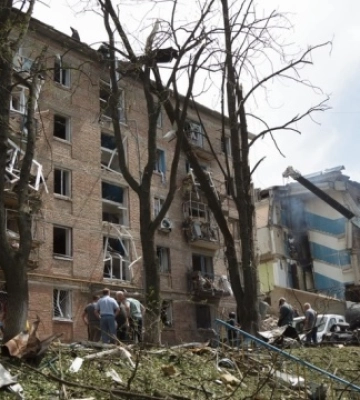 Тіло загиблої людини виявлено під завалами багатоповерхівки у Шевченківському районі Києва, - ДСНС. ФОТОрепортаж