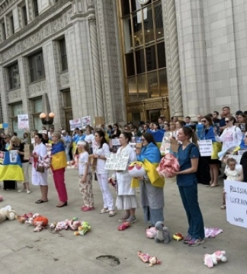 У Кракові відбулася акція пам&#039;яті через масовану атаку РФ 8 липня