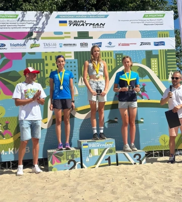 Полтавські триатлоністи стали призерами чемпіонату України