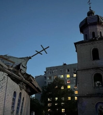 В Запоріжжі відновили храм, який зруйнувала російська ракета