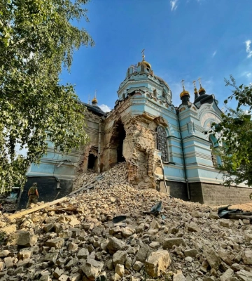 РФ зруйнувала 100-річний храм УПЦ у Покровському районі