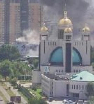 Під час ракетного удару по Києву постраждав пологовий будинок біля Патріаршого собору, загинули люди