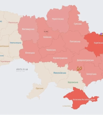 Група крилатих ракет рухаються на Полтавщину - Повітряні сили