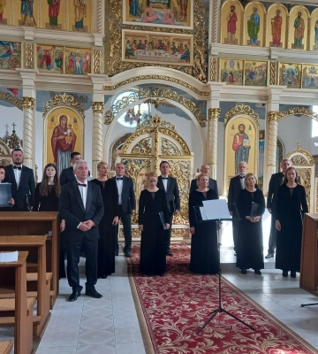 Хор «Кантус» дав благодійний концерт у церкві Перечина