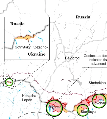 ISW: ЗСУ відновили позиції в Глибокому та поблизу, на північ від Харкова