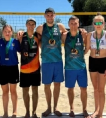 Спортсмени з Херсонщини посіли призові місця на чемпіонаті України з пляжного волейболу