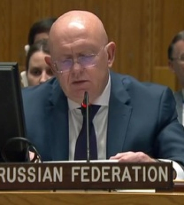 Львовский голова наложил собачий лай на речь представителя РФ в ООН