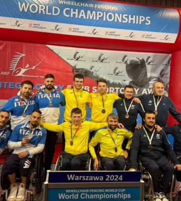Черкащанин став чемпіоном світу з фехтування на візках