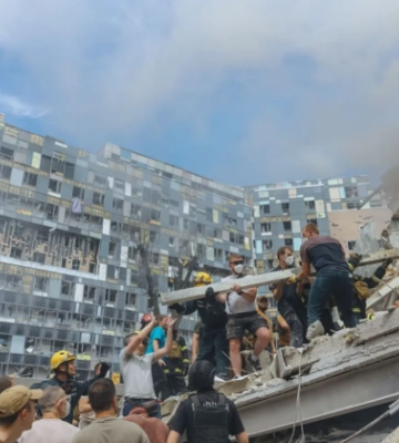 Фахівці Мін’юсту встановили, що удар по «Охматдиту» у Києві був завданий російською ракетою Х-101