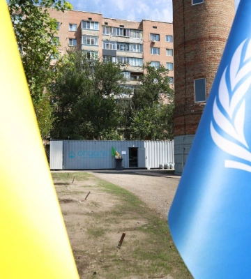 У Бучі відновили пошкоджений росіянами майданчик водопровідних споруд