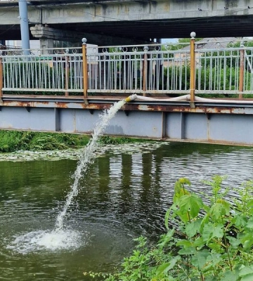 Аераційні фонтани запрацювали в Рівному: для чого вони потрібні