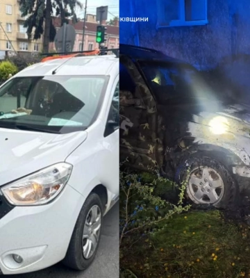 У Франківську вночі горів автомобіль: пожежу оперативно загасили (ФОТО)