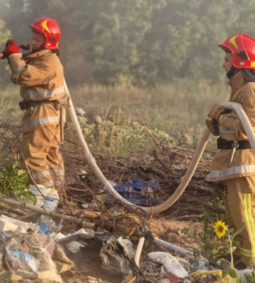 У Черкаській області пожежники ліквідували вісім займань (ФОТО)