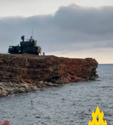 В оккупированном Крыму россияне установили ЗРК &quot;Тор&quot; вблизи пляжа в Севастополе - &quot;АТЕШ&quot;