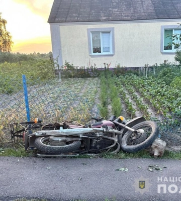 На Волині у ДПТ постраждали мотоцикліст і пасажир