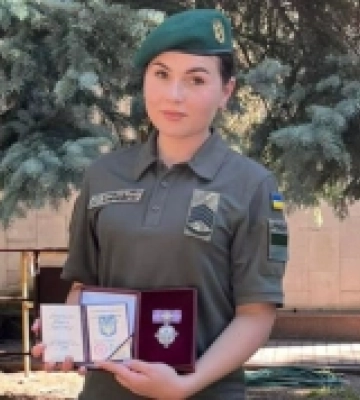 Волинську військову медикиню нагородили Орденом княгині Ольги