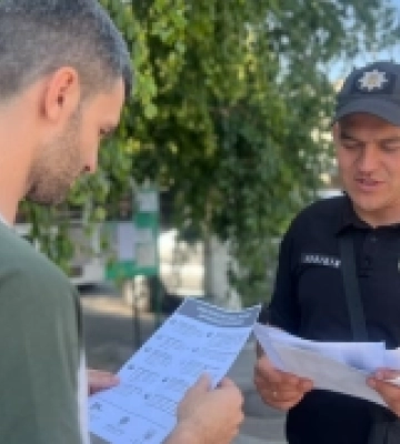У Баштанці поліцейські проводять роз’яснювальні заходи серед населення