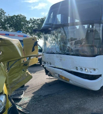 В Молдове в ДТП попал автобус, ехавший в Киев