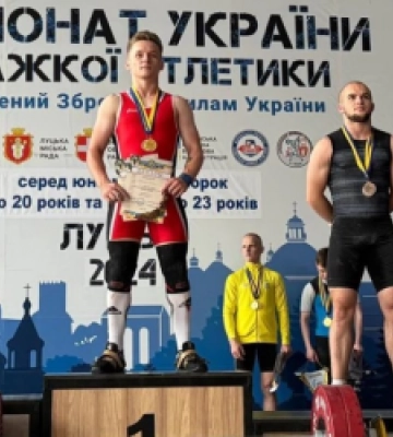 Важкоатлети Львівщини на Чемпіонаті України серед юніорів та молоді здобули 24 медалі