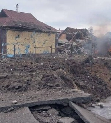 россияне ударили КАБом по Боровой на Харьковщине: четверо пострадавших