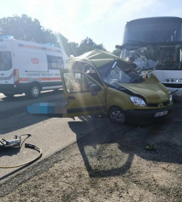 В Молдове в ДТП попал автобус, ехавший в Киев
