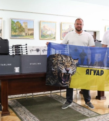 Луцька громада передала на фронт систему РЕБ та чергову партію обладнання