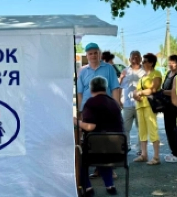У громаді на Волині під час «Ярмарку здоров&amp;#039;я» обстежили майже 300 осіб