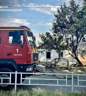 Війська рф атакували рятувальників у Херсоні: є поранені