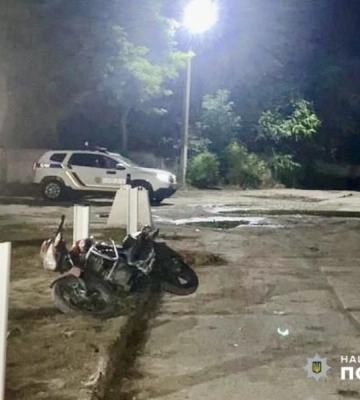 На Одещині підліток на мотоциклі потрапив у ДТП